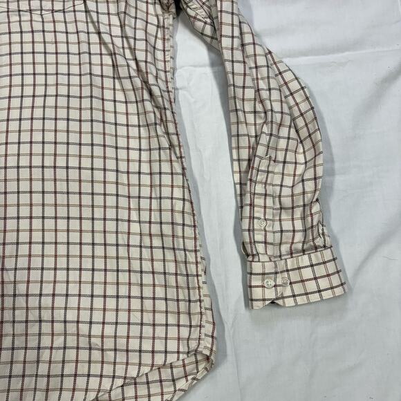 Stetson Western Button Down Shirt Men's XXL Brown Striped Vintage Cowboy Rancher - Picture 5 of 8